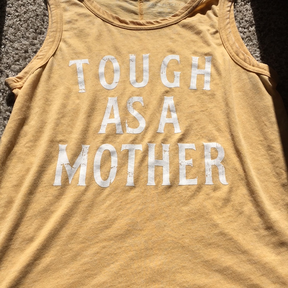 Yellow tank